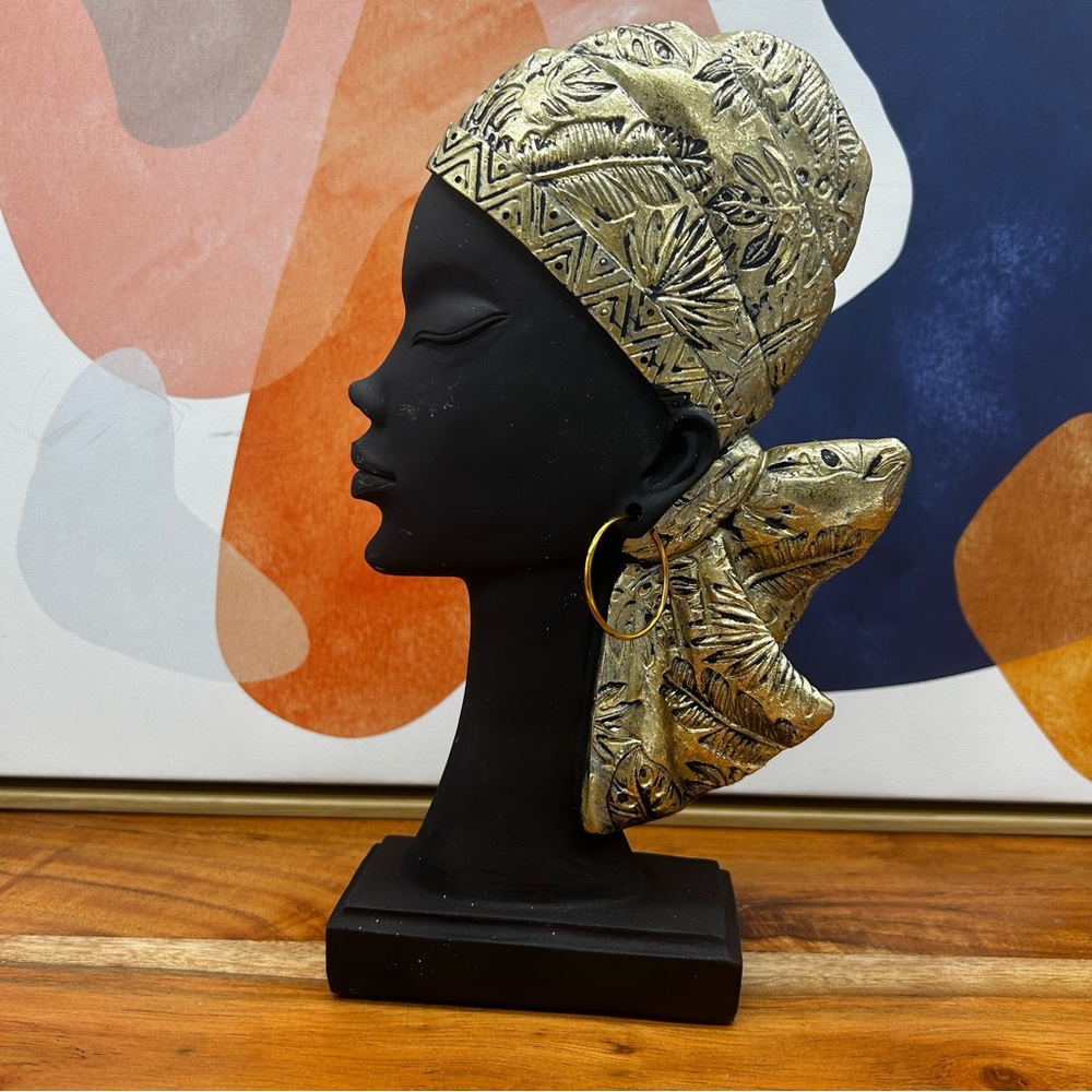 African Lady Head
